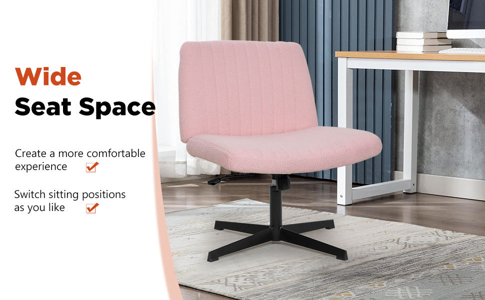 pink desk chair