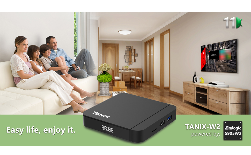 w2 tanix TV Box
