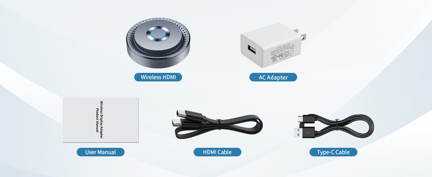 Wireless HDMI Display Dongle Adapter