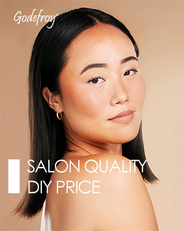 Woman tinted brows salon quality