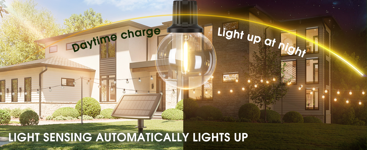 Solar String Lights Outdoor