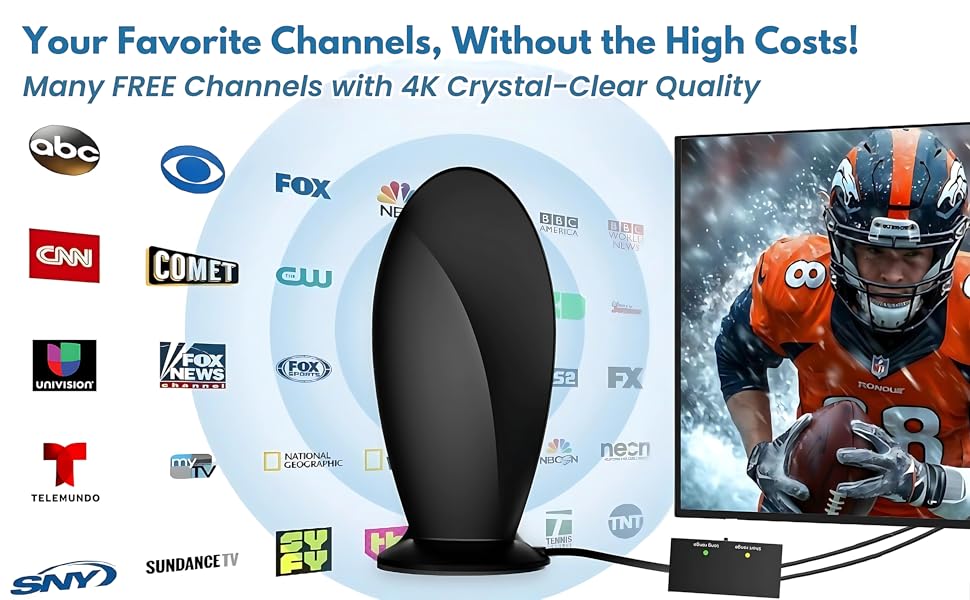 tv antenna-tv antenna indoor-antenna for smart tv-digital tv antenna-local channels-long range-hd