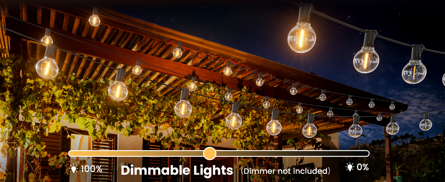 outdoor string lights