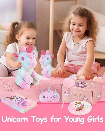 Kids Unicorn Stuffed Animal Plush Toy