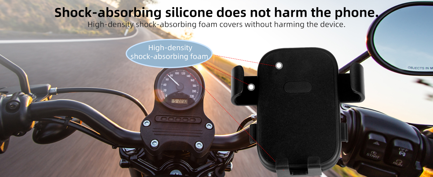 motorcycle phone mount holder