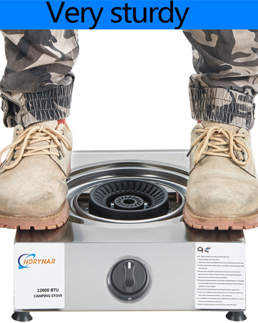 single burner propane stove