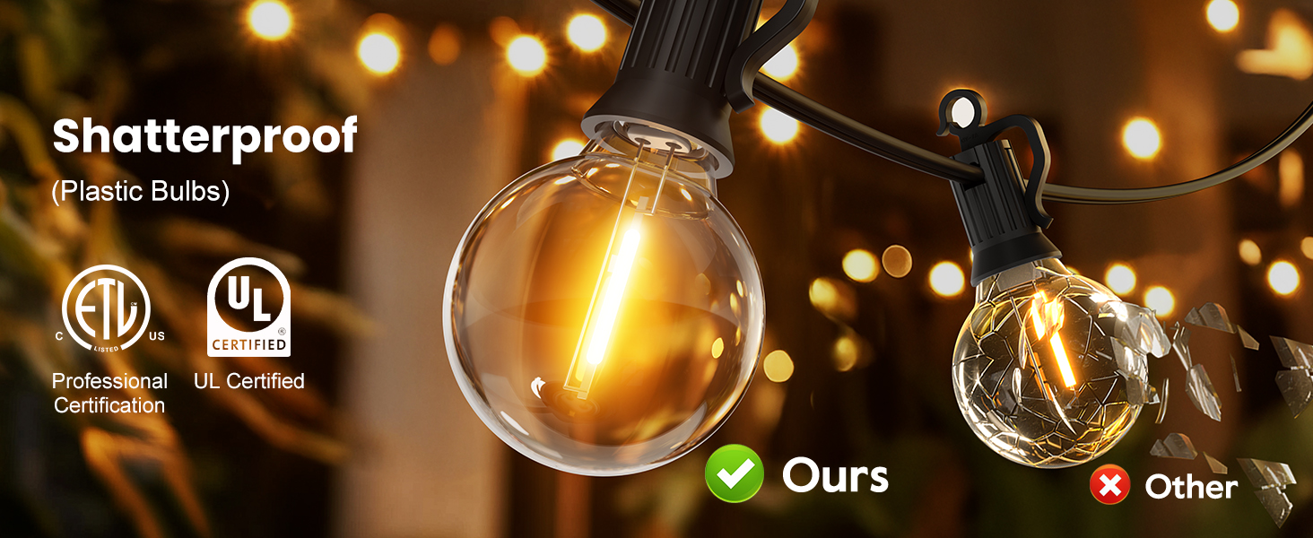 Shatterproof Bulbs