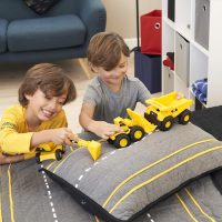 Cat Construction 7" Dump Truck, Loader & Excavator toys Combo Pack - Image 3