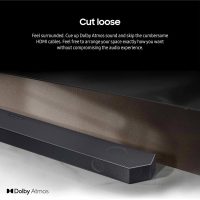 SAMSUNG HW-Q910C 9.1.2ch Soundbar w/ Wireless Dolby Audio, Rear Speaker Included, Q-Symphony, SpaceFit Sound Pro, Adaptive Sound, Game Mode Pro, Airplay 2 with Alexa Built-In - Image 5