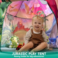 JOYIN Dinosaur Play Tent for Kids, Pop Up Play Tent for Boys & Girls, Kids Indoor Outdoor Dinosaur Playhouse Tent Set for Toddlers Birthday - Image 2