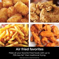 Ninja | Air Fryer | 4 QT Capacity | 4-in1 Roast, Crisp, Roast, Reheats, & Dehydrates | Dishwasher Safe Parts | Includes 20 Easy & Healthy Recipes | Compact | Grey | AF101 - Image 3