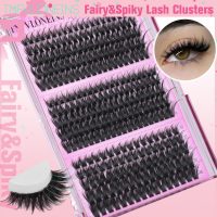 TNFVLONEINS Lash Clusters Wispy Eyelash Clusters Spiky Individual Lashes Clusters D Volume Cluster Eyelash Extensions DIY Lash Cluster Extension Thick Eye Lash Cluster (10-16MM,3 Styles) - Image 4