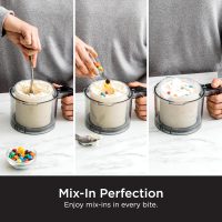 Ninja NC301 CREAMi Ice Cream Maker, for Gelato, Mix-ins, Milkshakes, Sorbet, Smoothie Bowls & More, 7 One-Touch Programs, with (2) Pint Containers & Lids, Compact Size, Perfect for Kids, Silver - Image 9