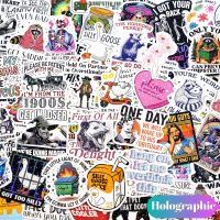 200 PCS Funny Holographic Stickers for Adults, Waterproof Vinyl Sarcastic Meme Decals for Laptop, Water Bottle, Phone, Kindle, Journal, Scrapbook, Bumper, Skateboard, Luggage, No Repeats - Image 4