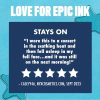 NYX PROFESSIONAL MAKEUP Epic Ink Liner, Waterproof Liquid Eyeliner - Black, Vegan Formula - Image 9