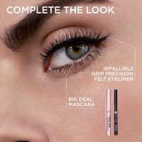 L'Oreal Paris Paradise Big Deal Mascara, Volumizing and Lengthening Formula, Buildable, Clump Resistant, Washable Blackest Black Mascara, 0.33 Fl Oz - Image 8