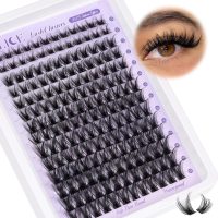 ALICE Lash Clusters Wispy Eyelash Clusters 168pcs 10-18mm Cluster Eyelash Extensions Natural Volume Lash Extensions DIY Individual Lashes Clusters with Soft Thin Band - Image 9