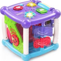 VTech Busy Learners Activity Cube, Purple - Image 2