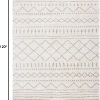 SAFAVIEH Area Rug 8x10 - Arizona Shag Collection - Large - Ivory & Beige, Moroccan Design, Non-Shedding & Easy Cleaning, Ultra Plush Thick Pile, Ideal for Living Room, Bedroom, Dining Space (ASG741A) - Image 2