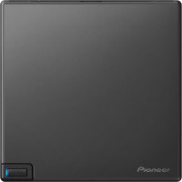 Pioneer External Blu-ray Drive BDR-XD08B USB 3.2 Gen1 (USB Type-C) / 2.0 Slim Portable BD/DVD/CD Writer, black - Image 2