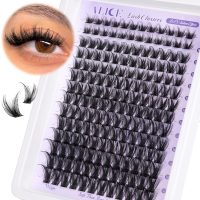 ALICE Lash Clusters Wispy Eyelash Clusters 168pcs 10-18mm Cluster Eyelash Extensions Natural Volume Lash Extensions DIY Individual Lashes Clusters with Soft Thin Band - Image 8