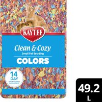 Kaytee Clean & Cozy Colors, Small Animal Bedding with Extreme Odor Control, Kaleidoscope, 49.2 Liters - Image 10