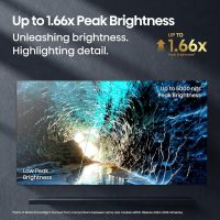 Hisense 65" Class U8 Mini-LED ULED 4K UHD Google Smart TV (65U8QG, 2025 Model) - QLED, Native 165Hz, VRR 288, Up to LD5600, 5000 Nits, HDR10+, Dolby Vision IQ · Atmos, IMAX Enhanced, 4.1.2 Ch Audio - Image 6