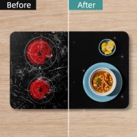 Stove Top Covers For Electric Stove, Heat Resistant Stove Cover - 28.5 X 20 Inches Fireproof Stove Covers For Electric Stove Top, Glass Stove Top Cover, Electric Stove Top Cover Protector Mat - Image 5