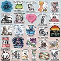 200 PCS Funny Holographic Stickers for Adults, Waterproof Vinyl Sarcastic Meme Decals for Laptop, Water Bottle, Phone, Kindle, Journal, Scrapbook, Bumper, Skateboard, Luggage, No Repeats - Image 5