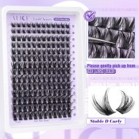 ALICE Lash Clusters Wispy Eyelash Clusters 168pcs 10-18mm Cluster Eyelash Extensions Natural Volume Lash Extensions DIY Individual Lashes Clusters with Soft Thin Band - Image 6