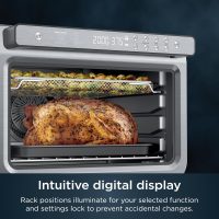 Ninja Air Fryer & Toaster Oven | Prestige Smart XL Countertop Oven | Bakes up to 20 Cookies, Fits up to a 12lb Turkey | Pizza, Toast, Bake, Air Fry & Reheat | 1800 Watts | Stainless Steel | DT501​ - Image 8