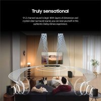 SAMSUNG HW-Q910C 9.1.2ch Soundbar w/ Wireless Dolby Audio, Rear Speaker Included, Q-Symphony, SpaceFit Sound Pro, Adaptive Sound, Game Mode Pro, Airplay 2 with Alexa Built-In - Image 3
