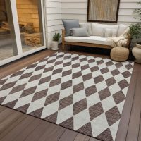 Addison Rugs Chantille ACN578 Brown 9' x 12' Indoor Outdoor Area Rug, Easy Clean, Machine Washable, Non Shedding, Bedroom, Living Room, Dining Room, Kitchen, Patio Rug - Image 7