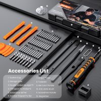 JOREST 59Pcs Small Precision Screwdriver Set with Torx T5, T6, T8, Mini Repair Tool Kit for Macbook, Computer, Laptop, iPhone, PS4 PS5, Xbox, Switch, Eyeglasses, Watch, PC, Ring Doorbell, Electronic - Image 6