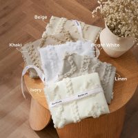 Bedsure Tufted Boho Comforter Set King Size - Beige Boho Bed Set, GentleSoft™ 3 Pieces Farmhouse Shabby Chic Embroidery Bedding, Gifts for Woman, Soft Jacquard King Comforter for All Seasons - Image 8