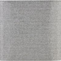 Aspen Creative 37002 Contemporary Oval Hardback Shaped Spider Construction Lamp Shade in Sliver Grey, 13 1/2" wide (8" + 13 1/2") x (8" + 13 1/2") x 10 1/2" - Image 3