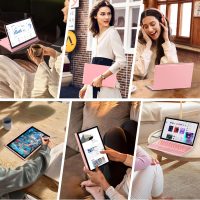 2-in-1 Mini Laptop: 10.95" 2K FHD IPS Touchscreen, In tel N95 CPU, 16GB DDR5 RAM, Ultra-Thin Metal Body, Win 11 PC, Full-Function Type-C, Cooling Fan, Fingerprint, Backlit Keyboard (16G+512G SSD) - Image 9
