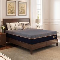 EGOHOME 12 Inch Queen Mattress, Copper Gel Cooling Memory Foam for Back Pain Relief, Therapeutic Bed in a Box, Foam Made in USA, CertiPUR-US Certified, 60x80x12 Black - Image 8