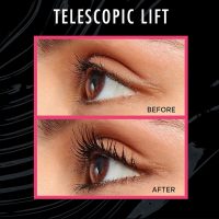 L'Oreal Paris Telescopic Lift Mascara, Lengthening and Volumizing Eye Makeup, Lash Lift with Up to 36HR Wear, Washable, Blackest Black, 0.33 Fl Oz - Image 6