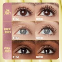 Maybelline The Colossal Bubble Washable Mascara, Buildable Mascara Volume and Length Formula for Bold, Separated Lashes, Blackest Black, 1 Count - Image 5