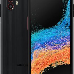 SAMSUNG Galaxy XCover6 Pro 5G | Rugged (IP68 Rated) Unlocked (Verizon, AT&T, T-Mobile, US Cellular) | Dual Sim (1 Nano + 1 eSIM) | 128GB | US Version (2022 Model) | Black (SM-G736UZKEXAA)