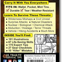 The Ultimate Survive Anything Tiny Survival Guide for Emergency Disaster Micro Guide First Aid Survival Pocket Handbook Easily Fits in Wallet Glove Box Pouch - Image 2