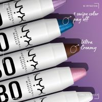 NYX PROFESSIONAL MAKEUP Jumbo Eye Pencil, Blendable Eyeshadow Stick & Eyeliner Pencil - Milk (White) - Image 3