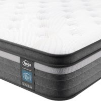 TeQsli Queen Mattress, 12 Inch Queen Size Mattresses in a Box, Gel Memory Foam Hybird Mattress with Individual Pocket Spring, Pressure Relief, Motion Isolation, Fiberglass Free - Image 7