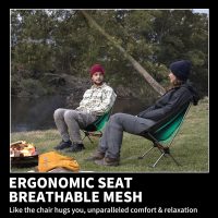 Naturehike YL08 Ultralight Camping Chair, 2.38 LBS Portable Backpacking Chair with Anti-Sinking Feet, Lightweight Compact Folding Hiking Camp Chair - Image 6