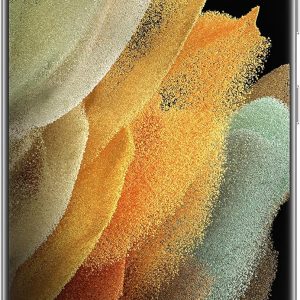 SAMSUNG Galaxy S21 Ultra 5G Factory Unlocked Android Cell Phone 128GB US Version Smartphone Pro-Grade Camera 8K Video 108MP High Res, Phantom Silver