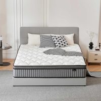 12 Inch Queen Mattress in a Box, Hybrid Cooling Gel Memory Foam & Pocketed Coils, Medium Firm, CertiPUR-US Certified, Pressure Relief, Motion Isolation - Image 4