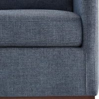 CHITA Swivel Accent Chair, FSC Certified Mid Century Modern Arm Chair for Living Room and Bedroom, Fully Assembled, Blue - Image 8