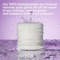 Almay Biodegradable Makeup Remover Pads, Longwear & Waterproof, Hypoallergenic, Fragrance-Free, Dermatologist & Ophthalmologist Tested, 120 count - Image 5