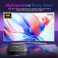 MXQ Pro 5G Android 14.0 TV Box 2025 Upgraded Ram 2GB ROM 16GB Dual Band 2.4G/5.8GHz WiFi6 BT5.0 4K AV1 USB 3.0 Ultra HD Voice Control Smart Home Player - Image 4